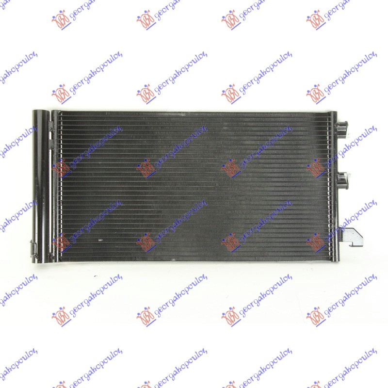 Radiator i kondicionerit dizel 06- (57x30,5x16)