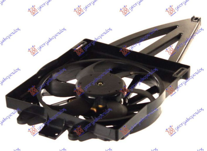 Ventilator komplet 1.1-1.2cc 03-05 (me kondicioner)