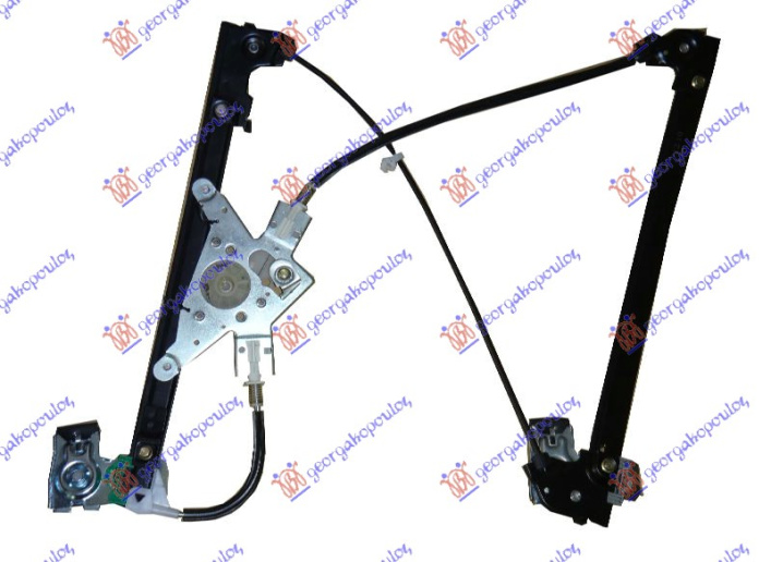 Ngritës/rregullator për dritaren e përparme elektrik 4/5 dyer (pa motor)
