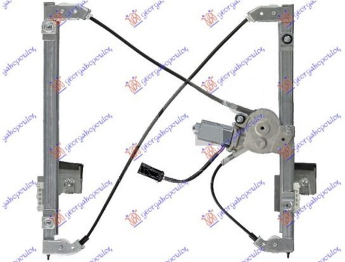 Ngritës/rregullator për dritaren e përparme elektrik 4/5 dyer