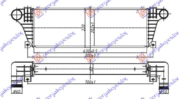 Interkuler 2,5-2,8 T.D (630x217x63)