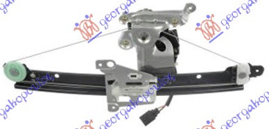 Ngritës/rregullator për dritaren e pasme elektrik (pa motor)
