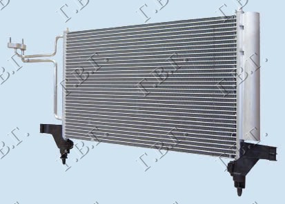 Radiator i kondicionerit benzinë/dizel (53x34x1,6)