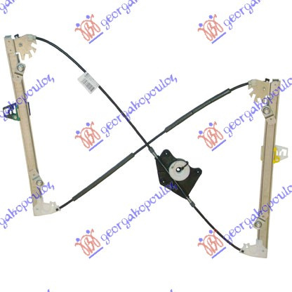 Ngritës/rregullator për dritaren e përparme elektrik 3 dyer (pa motor) (А cilësi)