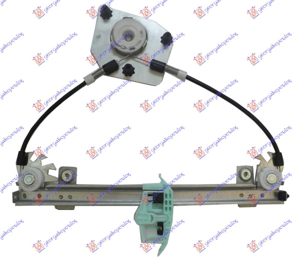 Ngritës/rregullator për dritaren e pasme elektrik (pa motor) (А cilësi)