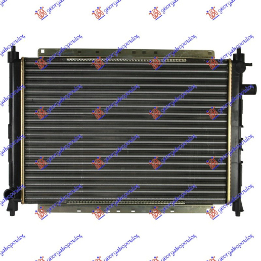 Radiator për motor 1,4/1,6/1,8/2,0 A/C (52x40) (VALEO CLASSIC)