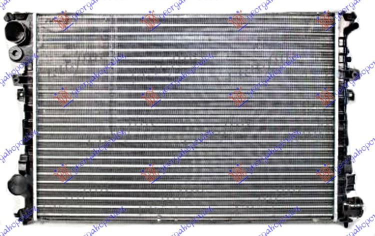 Radiator për motor 1,9-2,0-2,1 D-TD (67x44,6) (VALEO CLASSIC)