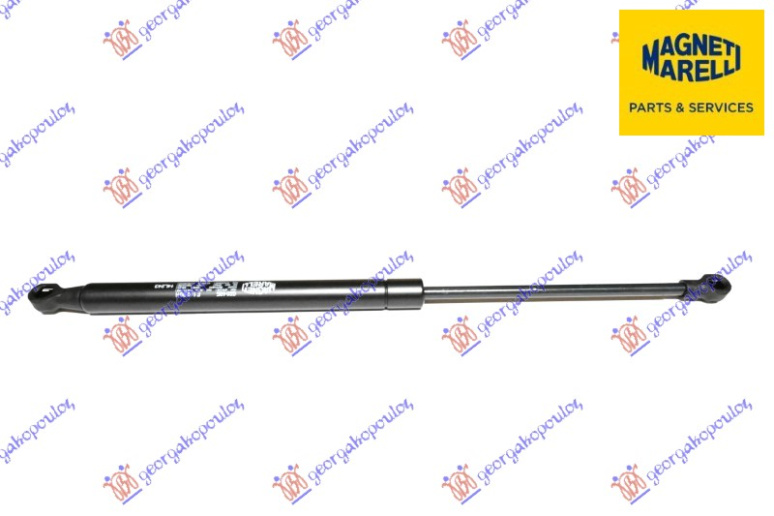 Amortizues (një) për kofano (396L-280N) (MARELLI)