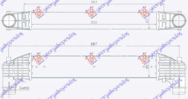 Interkuler 1.9 TDi (500x70x88) -00