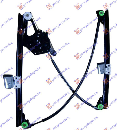 Ngritës/rregullator për dritaren e përparme elektrik (pa motor)