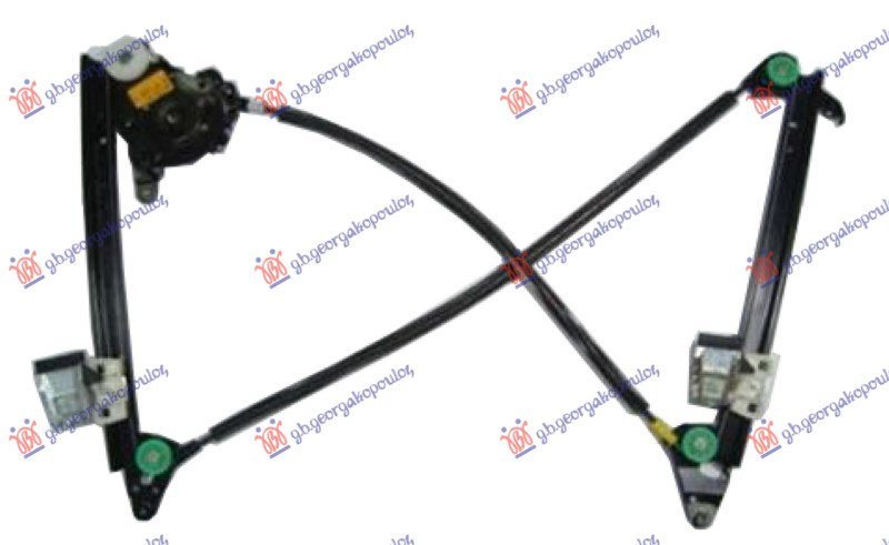 Ngritës/rregullator për dritaren e pasme elektrik (pa motor)