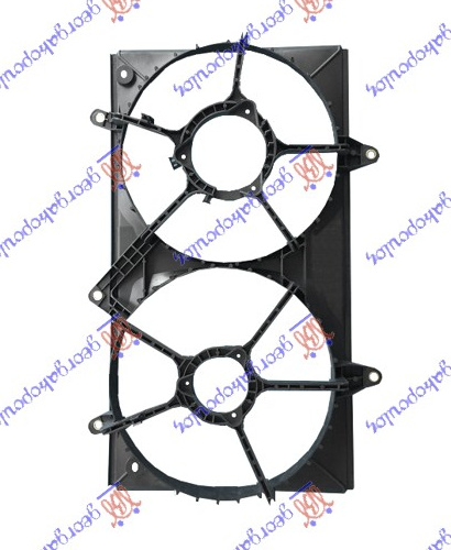 Difuzor/mbajtës për ventilatordopio benzinë/dizel