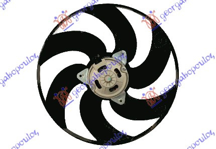 Ventilator (Motor + helikë) (benzinë/dizel) (me kondicioner) 38.3cm