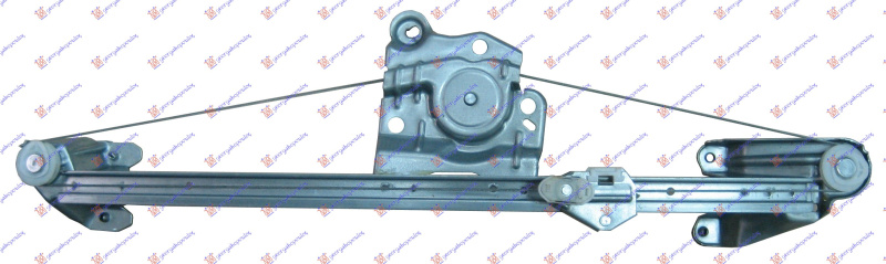 Ngritës/rregullator për dritaren e pasme elektrik (pa motor)