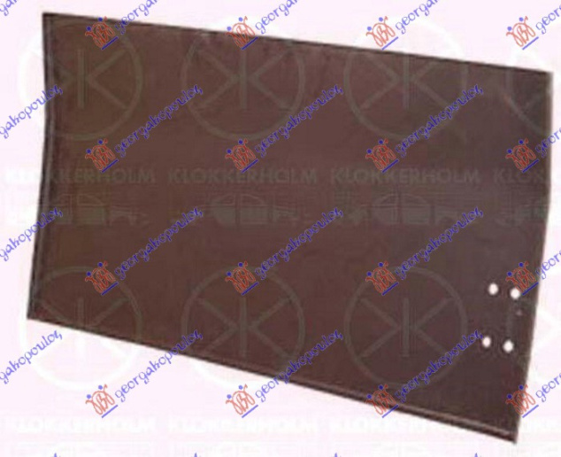 Panel mbrojtje dera e bagazhit (derë dopio) e poshtme e jashtme 43cm