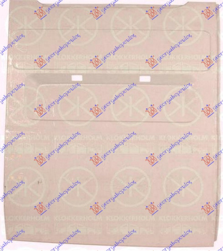 Panel mbrojtje dera e bagazhit (derë dopio) e poshtme e jashtme 96cm