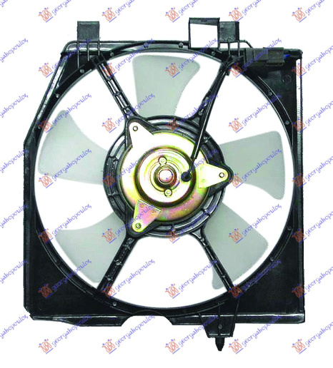 Ventilator për radiator me motor për kondicioner komplet benzinë