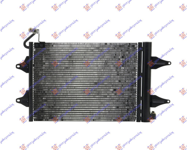 Radiator i kondicionerit benzinë/dizel (47x36.2x1.6)
