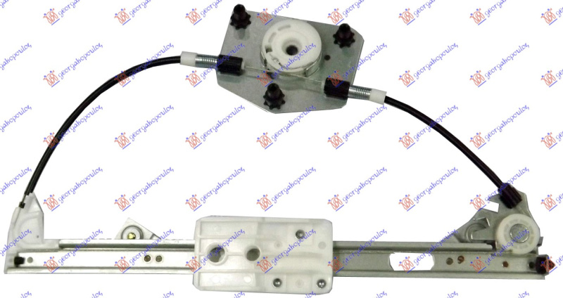 Ngritës/rregullator për dritaren e pasme elektrik (pa motor)