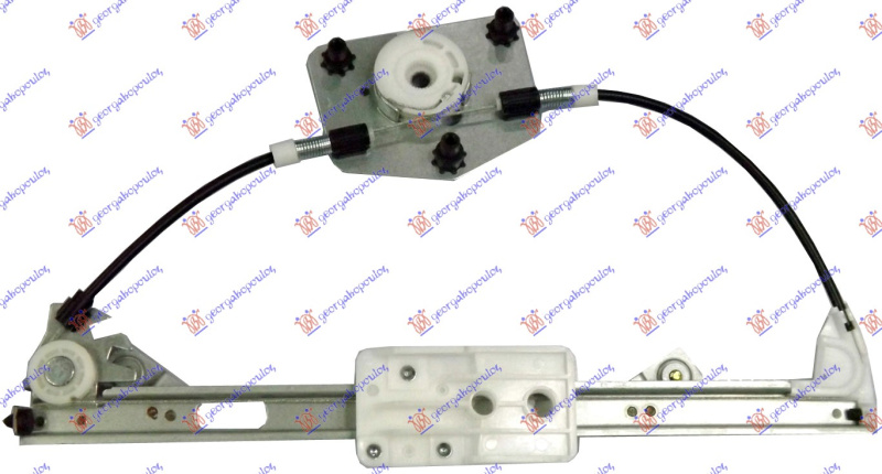 Ngritës/rregullator për dritaren e pasme elektrik (pa motor)
