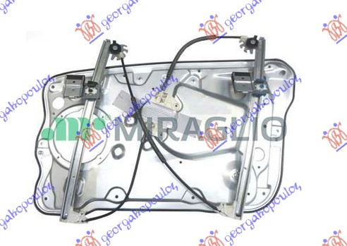 Ngritës/rregullator për dritaren e përparme elektrik (pa motor) (me panel) (А cilësi)