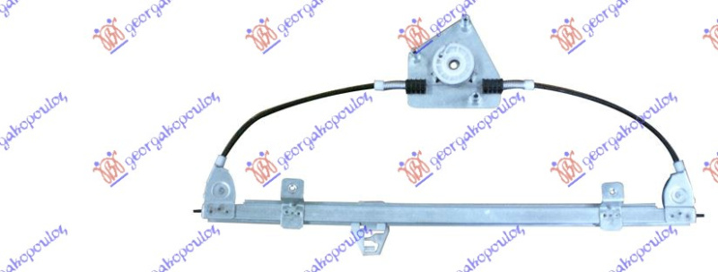 Ngritës/rregullator për dritaren e përparme elektrik (pa motor)