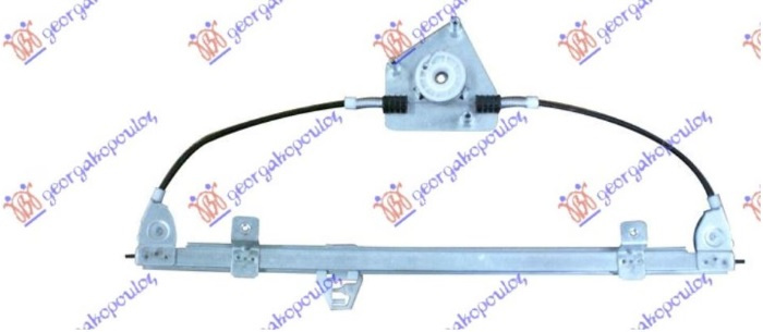 Ngritës/rregullator për dritaren e përparme elektrik (pa motor) (А cilësi)