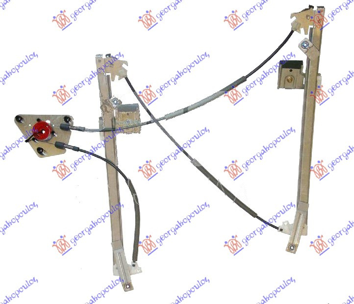 Ngritës/rregullator për dritaren e përparme elektrik 5 dyer (pa motor) (А cilësi)
