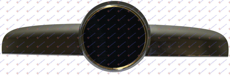 ShiritMaskë pvc/grila e sipërme, krom