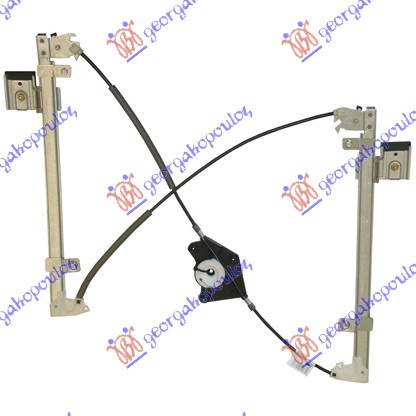 Ngritës/rregullator për dritaren e përparme elektrik (pa motor) (А cilësi)