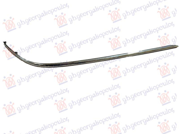 Shirit i parakolpit të përparmë krom