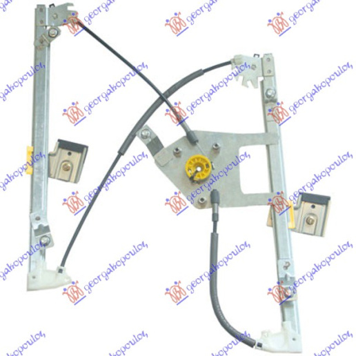 Ngritës/rregullator për dritaren e përparme elektrik (pa motor) (А cilësi)