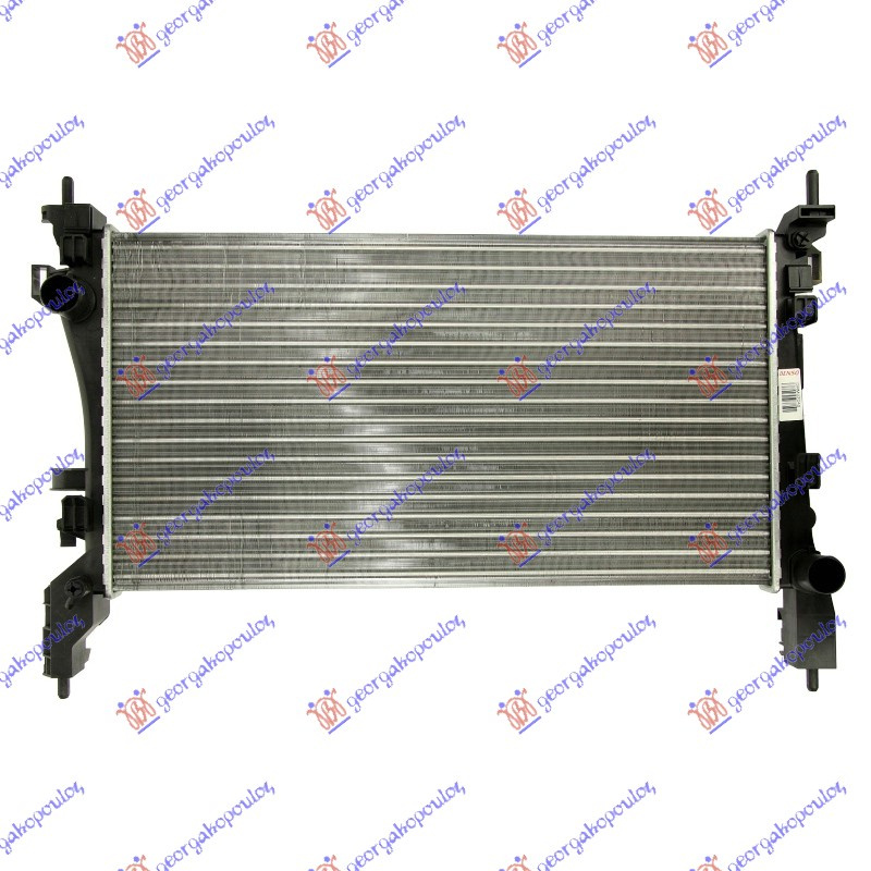 Radiator për motor 1,4 HDi (63,2x34,1x23) pa kondicioner