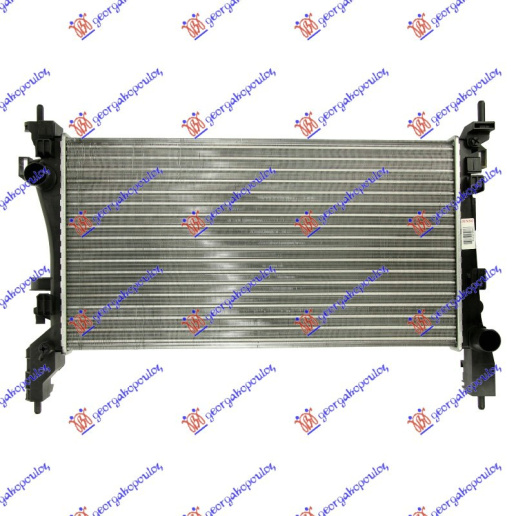 Radiator për motor 1,4 HDi (63,2x34,1x23) pa kondicioner (MAHLE BEHR)