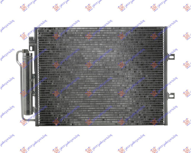 Radiator i kondicionerit (51x39.8x1.2) 1.2i 8V1.2-1.6i