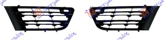 Maskë pvc/grilë set (me ngjyrë të zezë) 06-