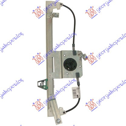 Ngritës/rregullator për dritaren e pasme elektrik (pa motor) (А cilësi)
