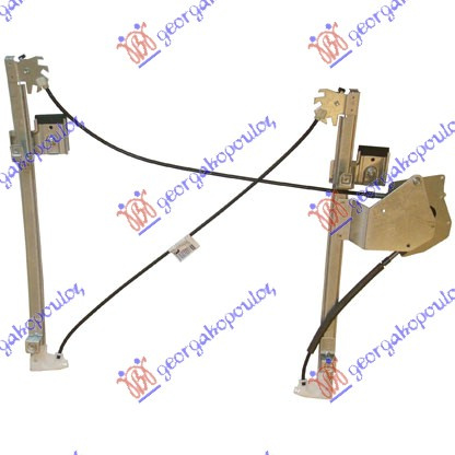 Ngritës/rregullator për dritaren e përparme elektrik (pa motor) (А cilësi)