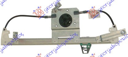 Ngritës/rregullator për dritaren e pasme (pa motor)