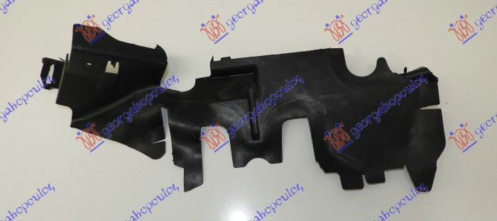 Mbajtës për radiatorin për motor vertikal plastik