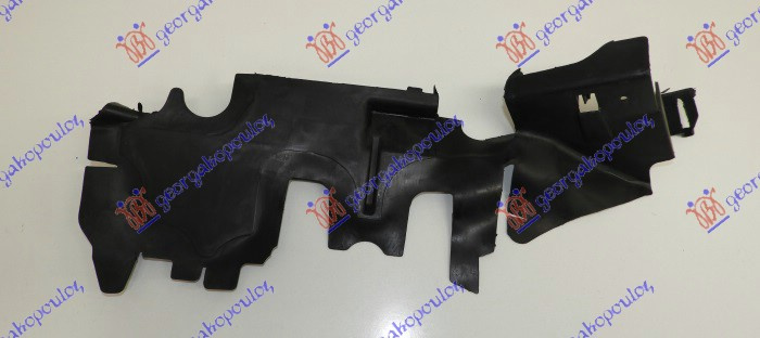 Mbajtës për radiatorin për motor vertikal plastik