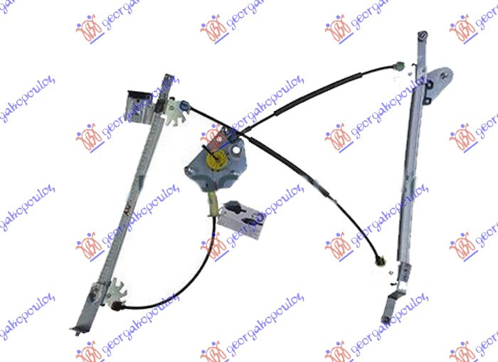 Ngritës/rregullator për dritaren e përparme elektrik (pa motor) (А cilësi)