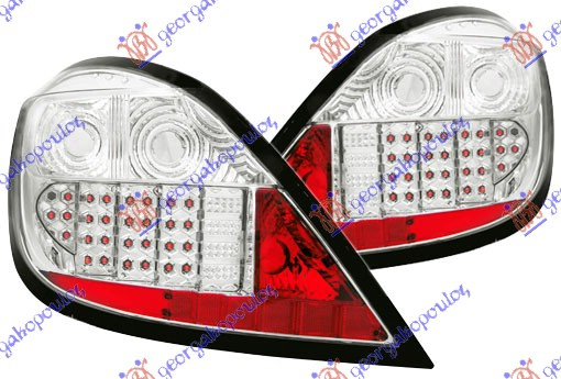 Drita stop krom LED 5 dyer