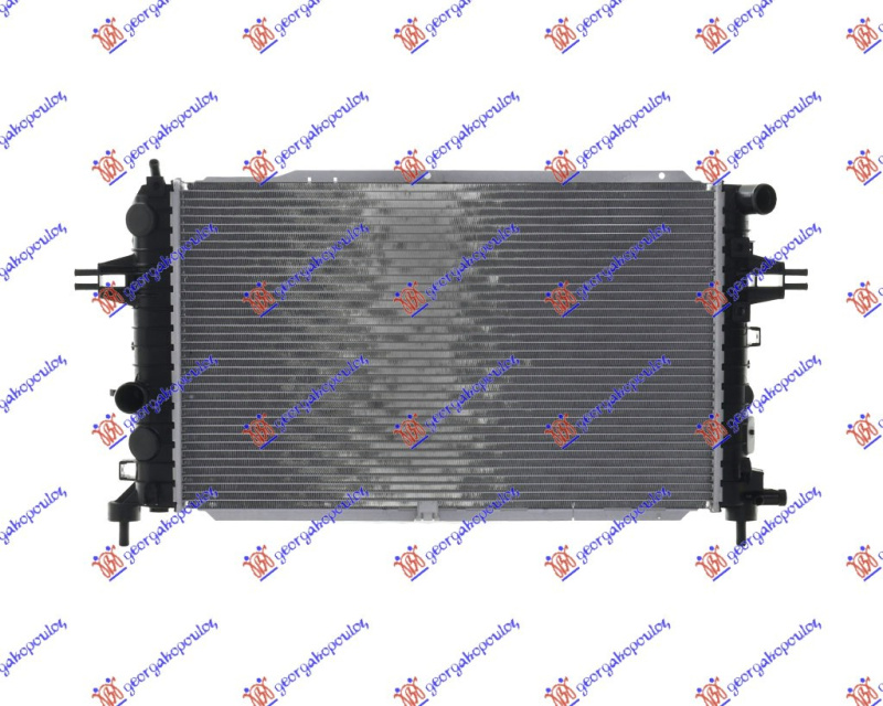 Radiator për motor 2.0 cc 16V /TURBO (me/pa kondicioner) (60x37)