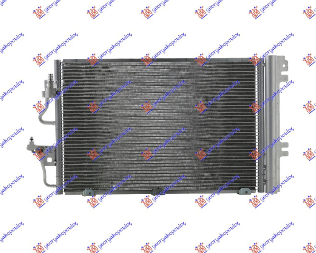 Radiator i kondicionerit 1.4-1.6i 16V (540x360x16)