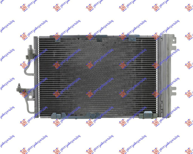 Radiator i kondicionerit 2.0i16V (55.5x38.2x1.8)