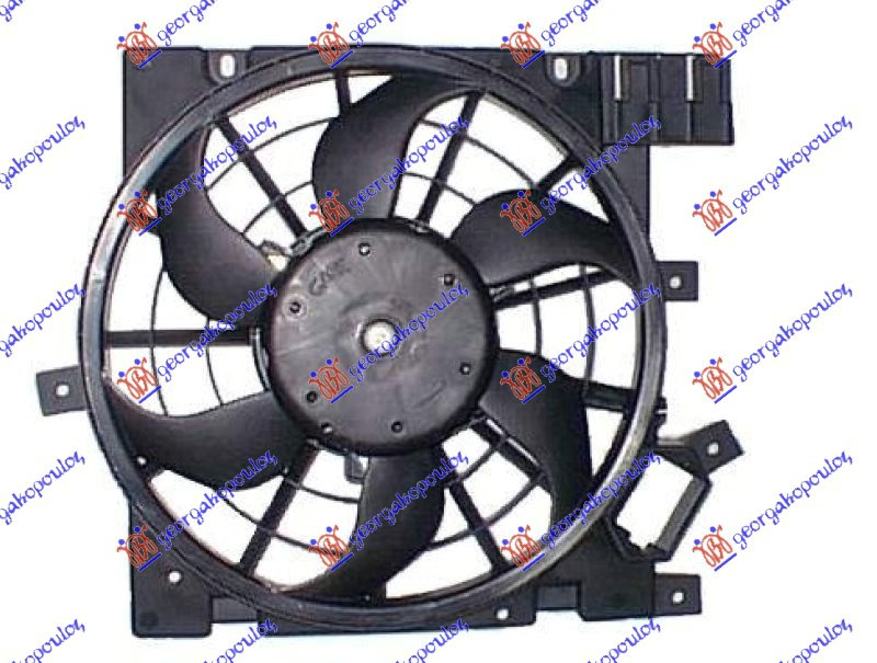 Ventilator për kondicioner komplet 1.3-1.7-1.9CDTI-2.0 opc
