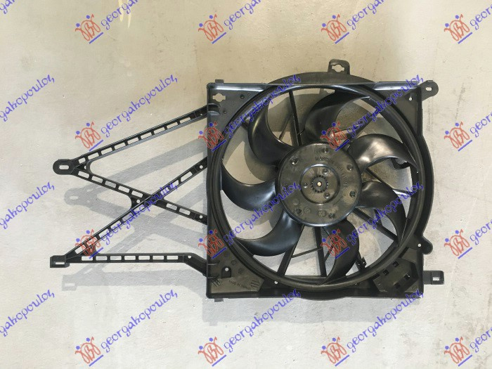 Ventilator komplet (390mm) (2 pinë)