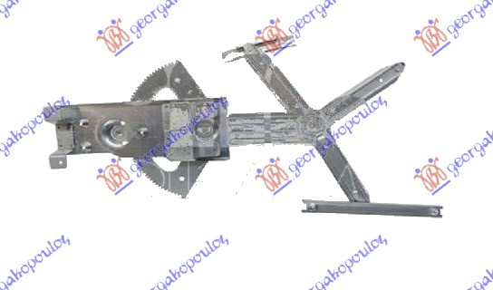Ngritës/rregullator dritare elektrike 3 dyer (GTC) (pa motor) (А cilësi)
