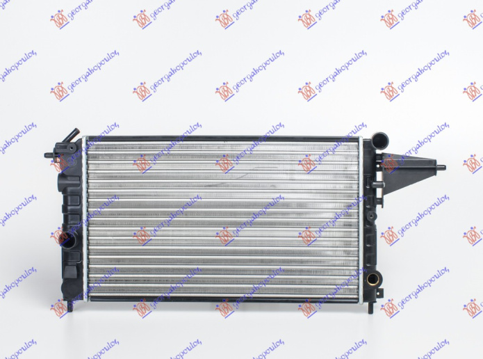 Radiator për motor 1,4-1,6 (52,5x32)